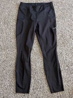 Patagonia Black Endless Run Tights Performance Leggings